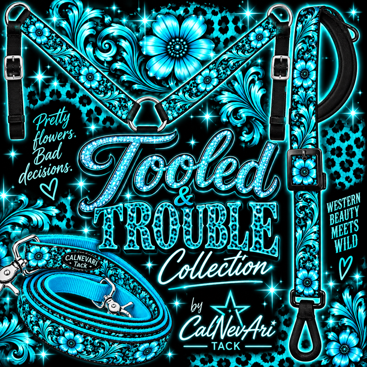 Tooled & Trouble Collection by CalNevAri Tack