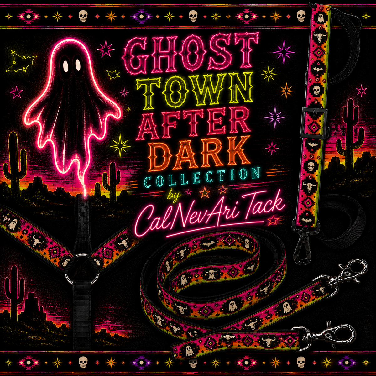 Ghost Town After Dark Collection- Halloween Theme Tack