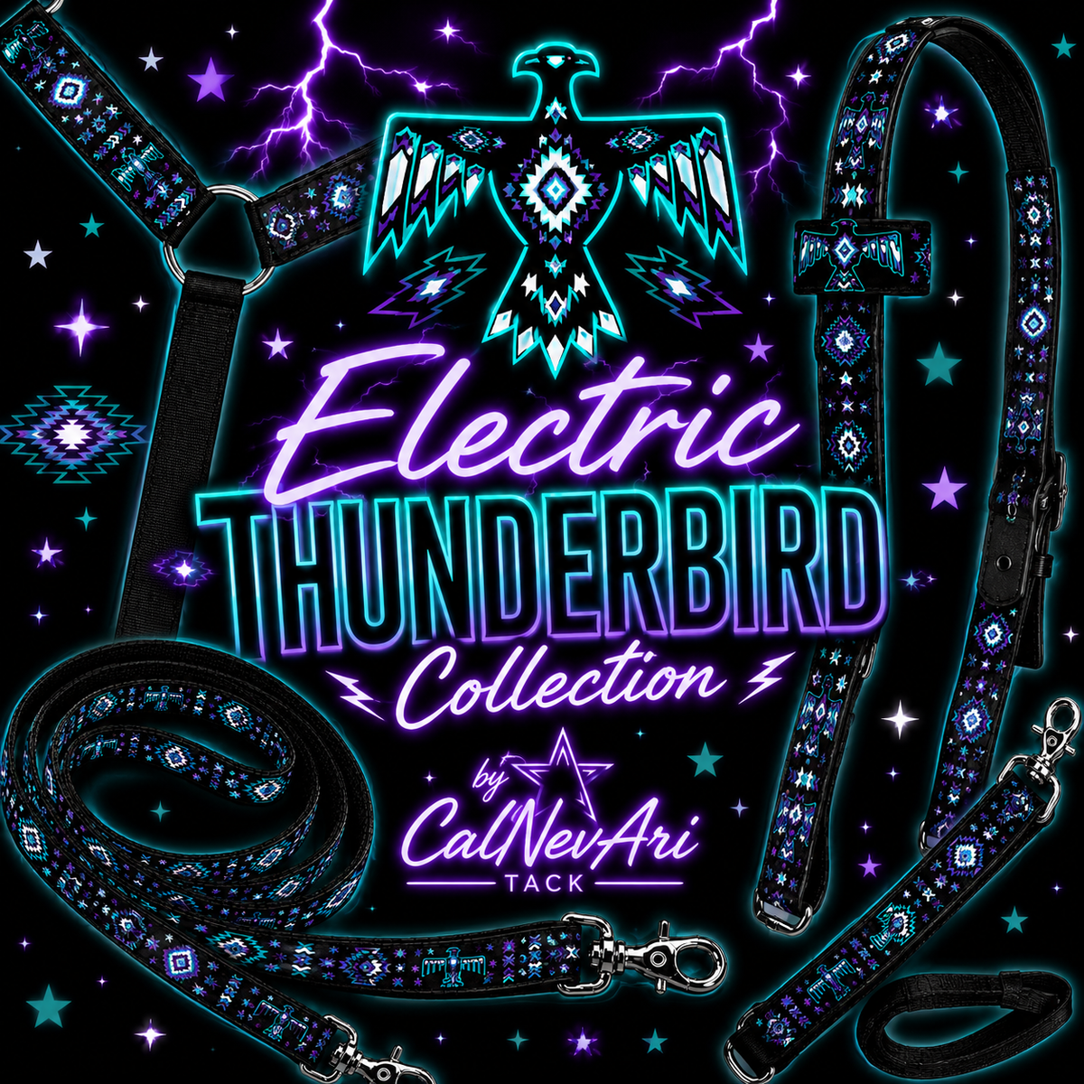 ⚡ Electric Thunderbird Collection by CalNevAri Tack
