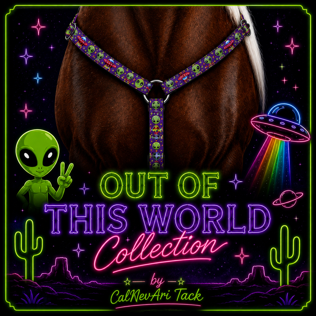 👽 Out of This World Collection | Alien & UFO Horse Tack